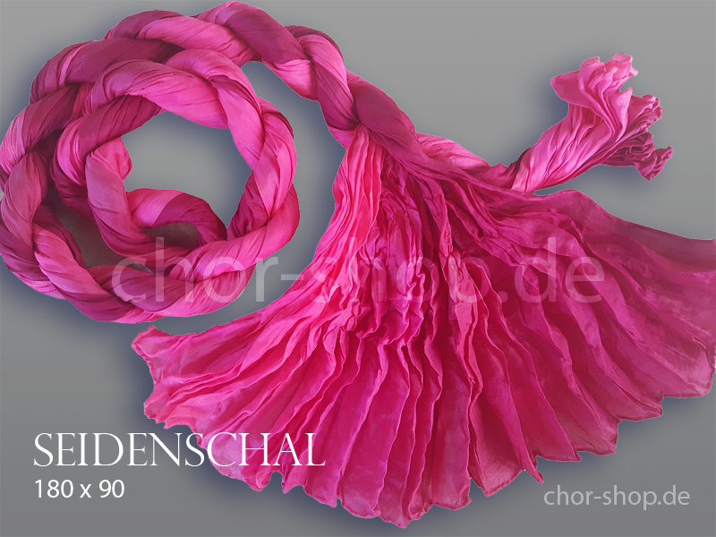 Crinkle-Schal Pink